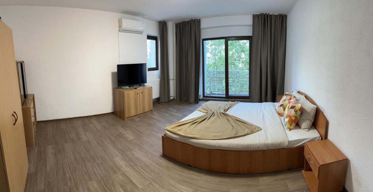 Central Studio Appartement Boekarest Buitenkant foto